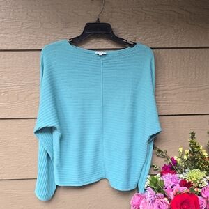 Tom Taylor Batwing Long Sleeve Ribbed Sweater M